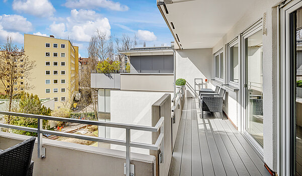 多层公寓 与 3 房间 | München-Au | 70423 | Balkon