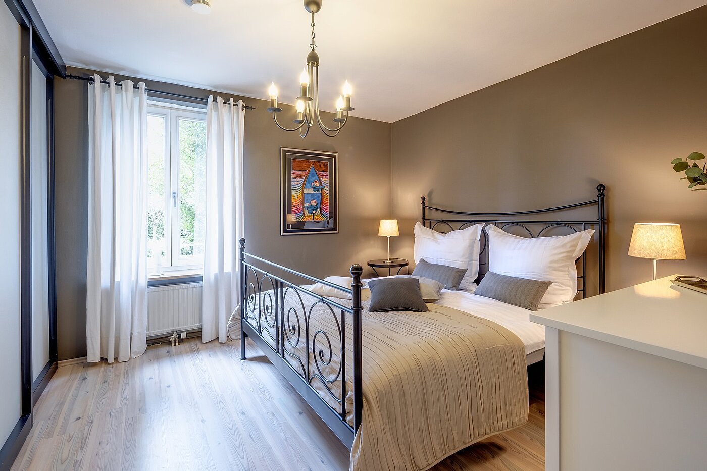 多层公寓 与 2 房间 | München-Nymphenburg | 2107ML3 | Das Schlafzimmer...