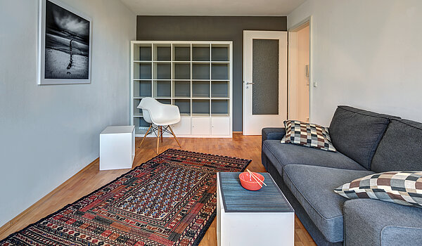 多层公寓 与 2 房间 | München-Neuhausen | 70440 | Wohnzimmer