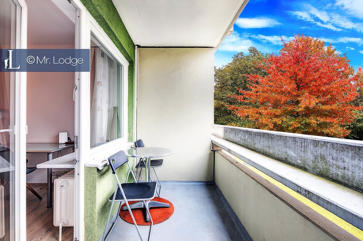 多层公寓 与 1 房间 | München-Milbertshofen | 1710ML5 | Westbalkon