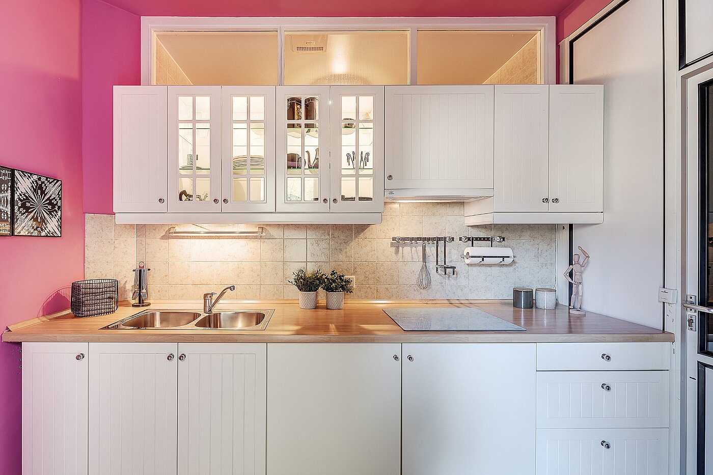 多层公寓 与 2 房间 | München-Untergiesing | 2003ML12 | Küche im Landhausstil...