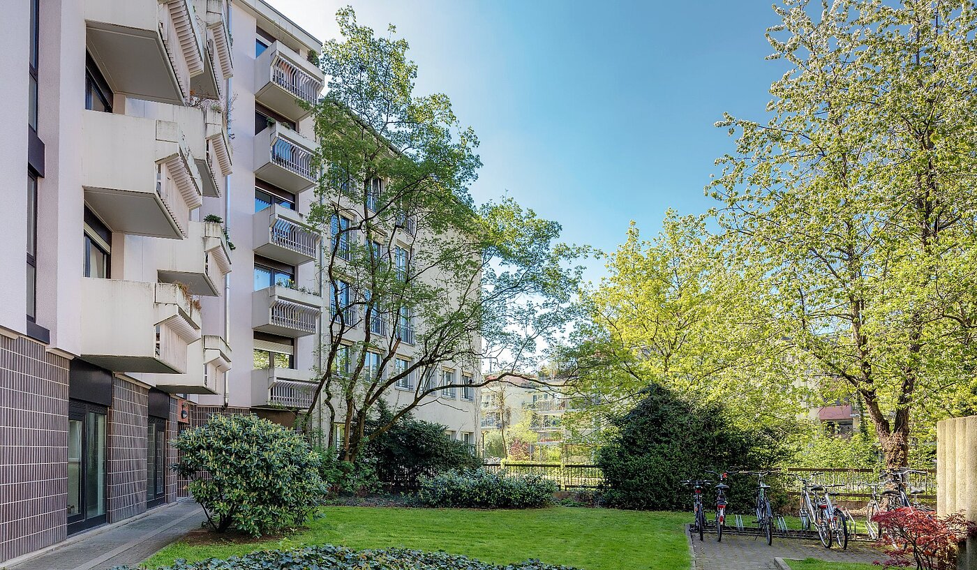 多层公寓 与 2 房间 | München-Isarvorstadt | 1804ML1 | Begrünter Innenhof