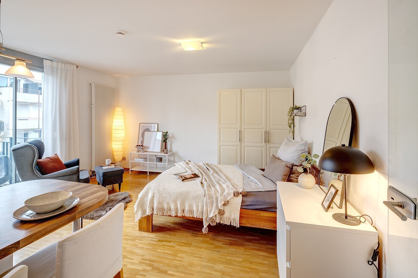 公寓 与 1 房间 | München-Milbertshofen | 70188 | Schlafen
