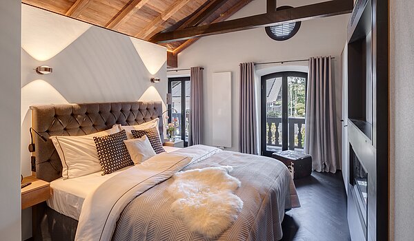 特殊房产 与 15 房间 | Bad Wiessee | 701591 | Chalet I Master Bedroom