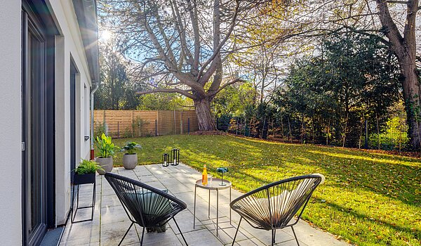 露台公寓 与 3 房间 | München-Harlaching | 70371 | Garten