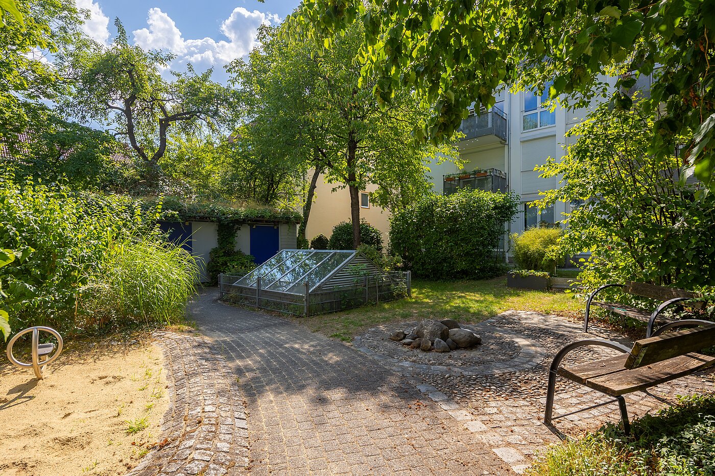 一楼公寓 与 2 房间 | München-Laim | 70464 | ...Innenhof zum...