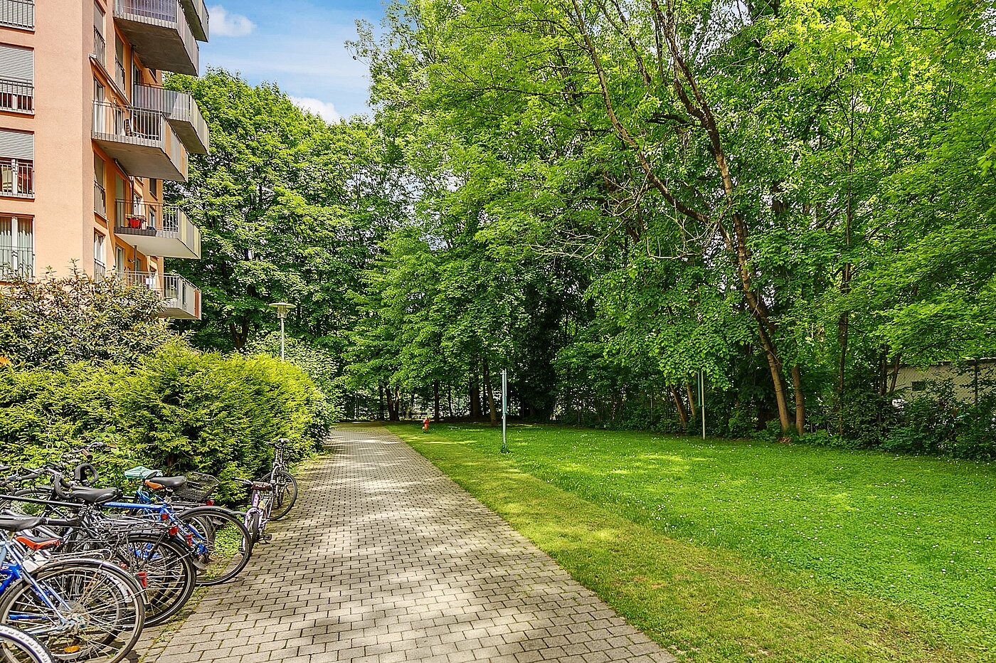 一楼公寓 与 1.5 房间 | München-Ramersdorf | 2004ML6 | umgeben von viel Grün
