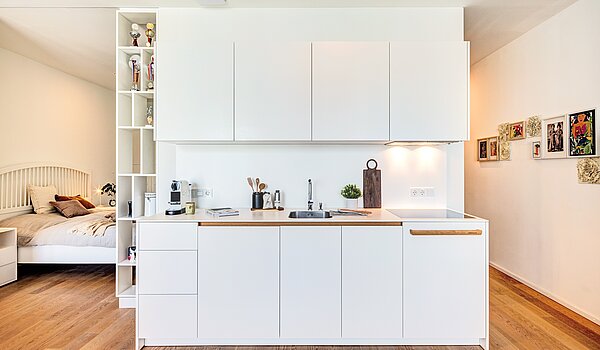 公寓 与 1.5 房间 | München-Neuhausen | 70444 | ....Küche - harmonisch...