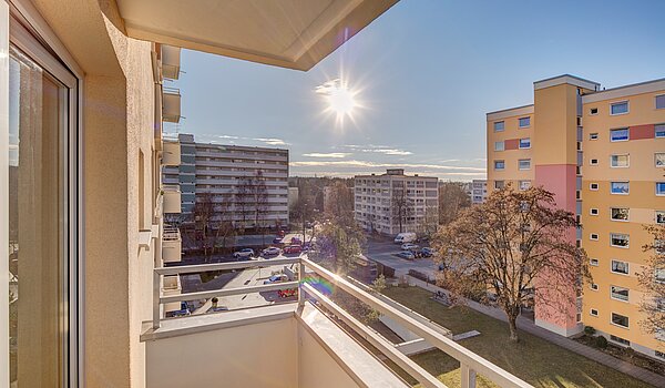 公寓 与 1 房间 | München-Feldmoching | 70484 | Balkon