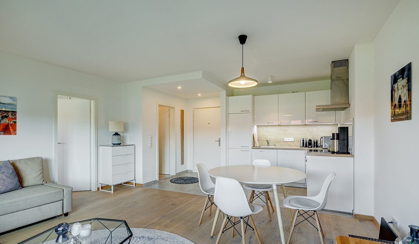 公寓 与 1 房间 | München-Schwabing | 70198 | Offene Küche mit...