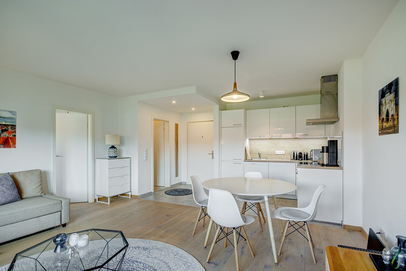 公寓 与 1 房间 | München-Schwabing | 70198 | Offene Küche mit...