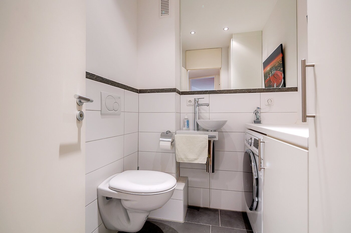 多层公寓 与 2 房间 | München-Schwabing | 2004ML1 | Separates WC mit Waschmaschine