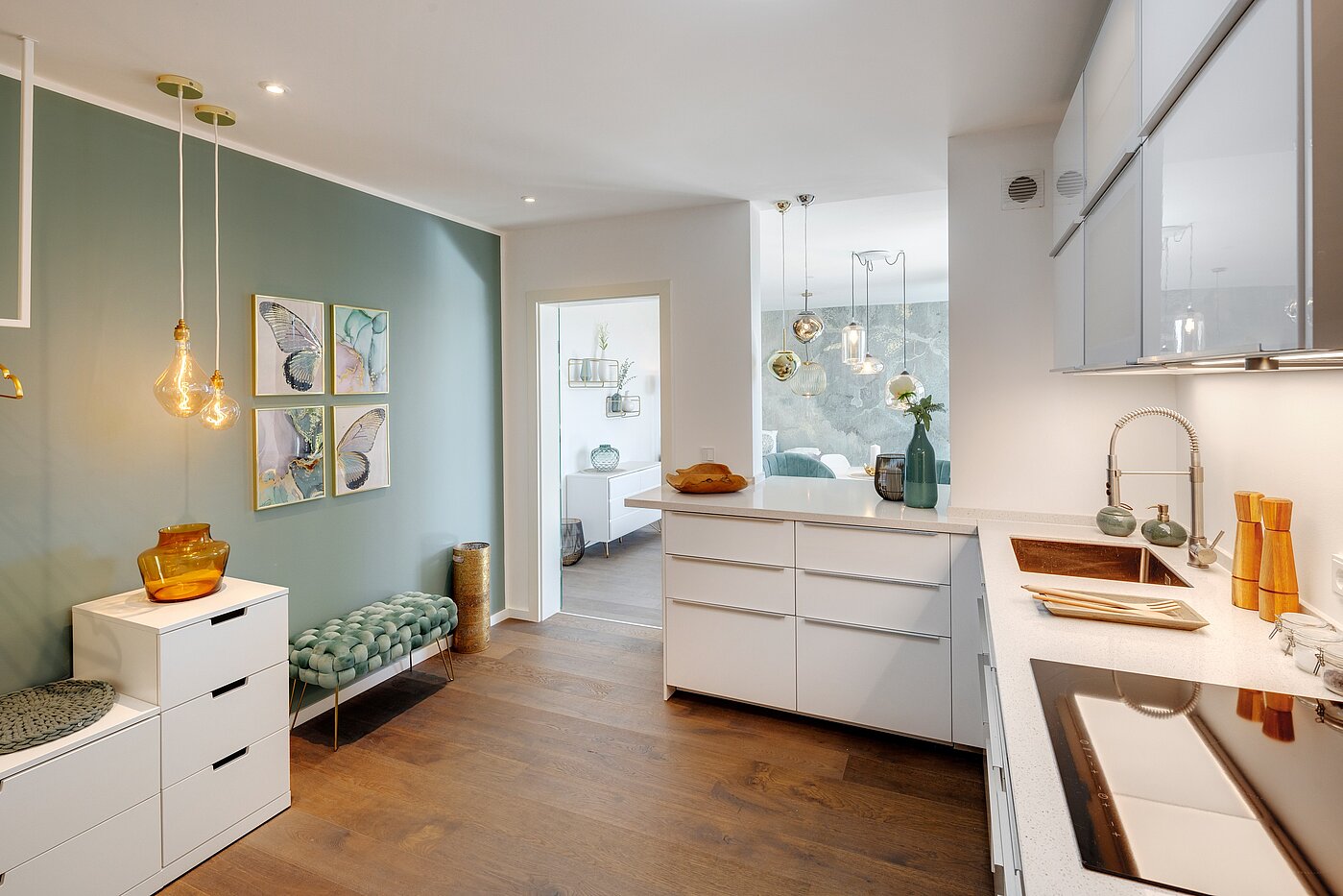 多层公寓 与 3 房间 | München-Sendling | 70167 | ...mit Durchreiche ins Wohnzimmer