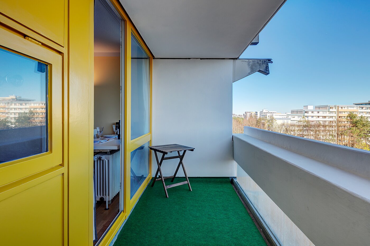 公寓 与 1 房间 | 70308 | Balkon