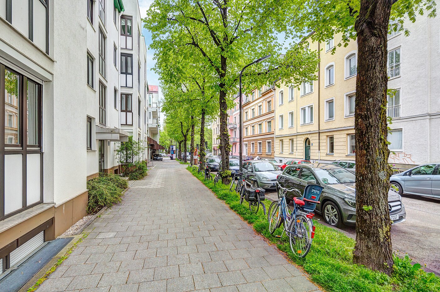 多层公寓 与 1 房间 | München-Schwabing | 2207ML10 | Ruhige Anliegerstraße