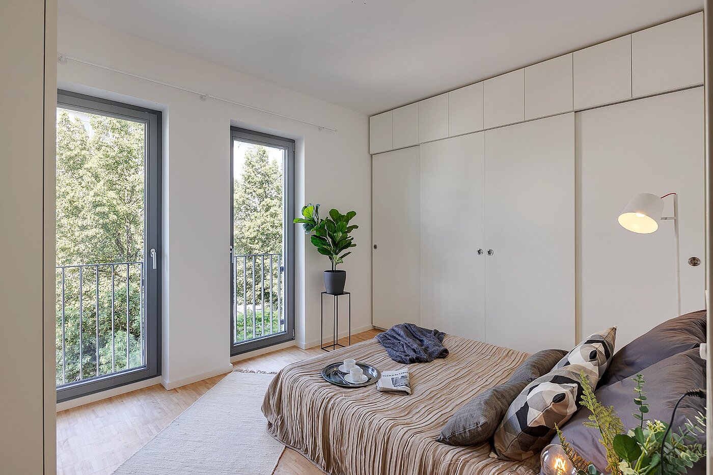 多层公寓 与 2 房间 | München-Thalkirchen | 2107ML2 | Auch das Schlafzimmer sehr ...
