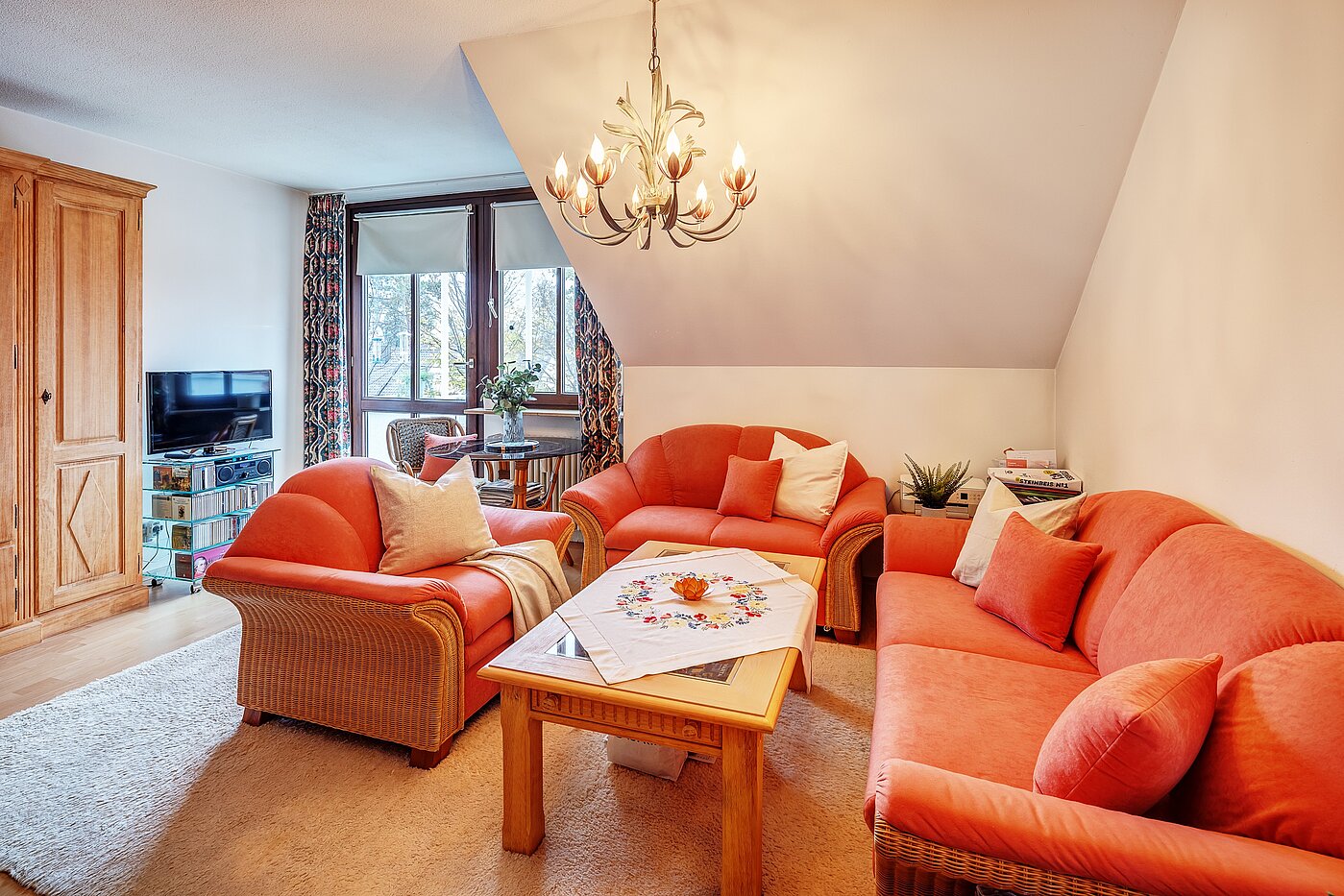 多层公寓 与 2 房间 | Germering | 70029 | Schönes Wohnzimmer