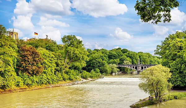 多层公寓 与 1 房间 | München-Haidhausen | 70022 | ...und die Isar