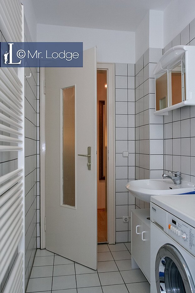 多层公寓 与 2 房间 | München-Isarvorstadt | 1709ML2 | Bad mit Waschmaschine