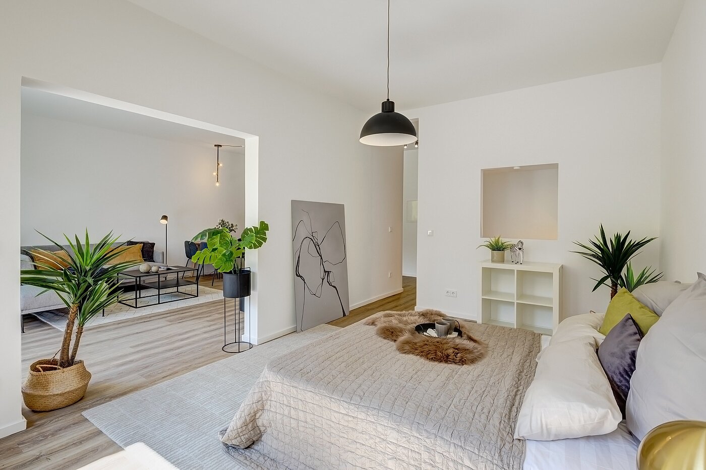 多层公寓 与 2.5 房间 | München-Obermenzing | 700191 | ...mit Schiebetür zum Wohnzimmer