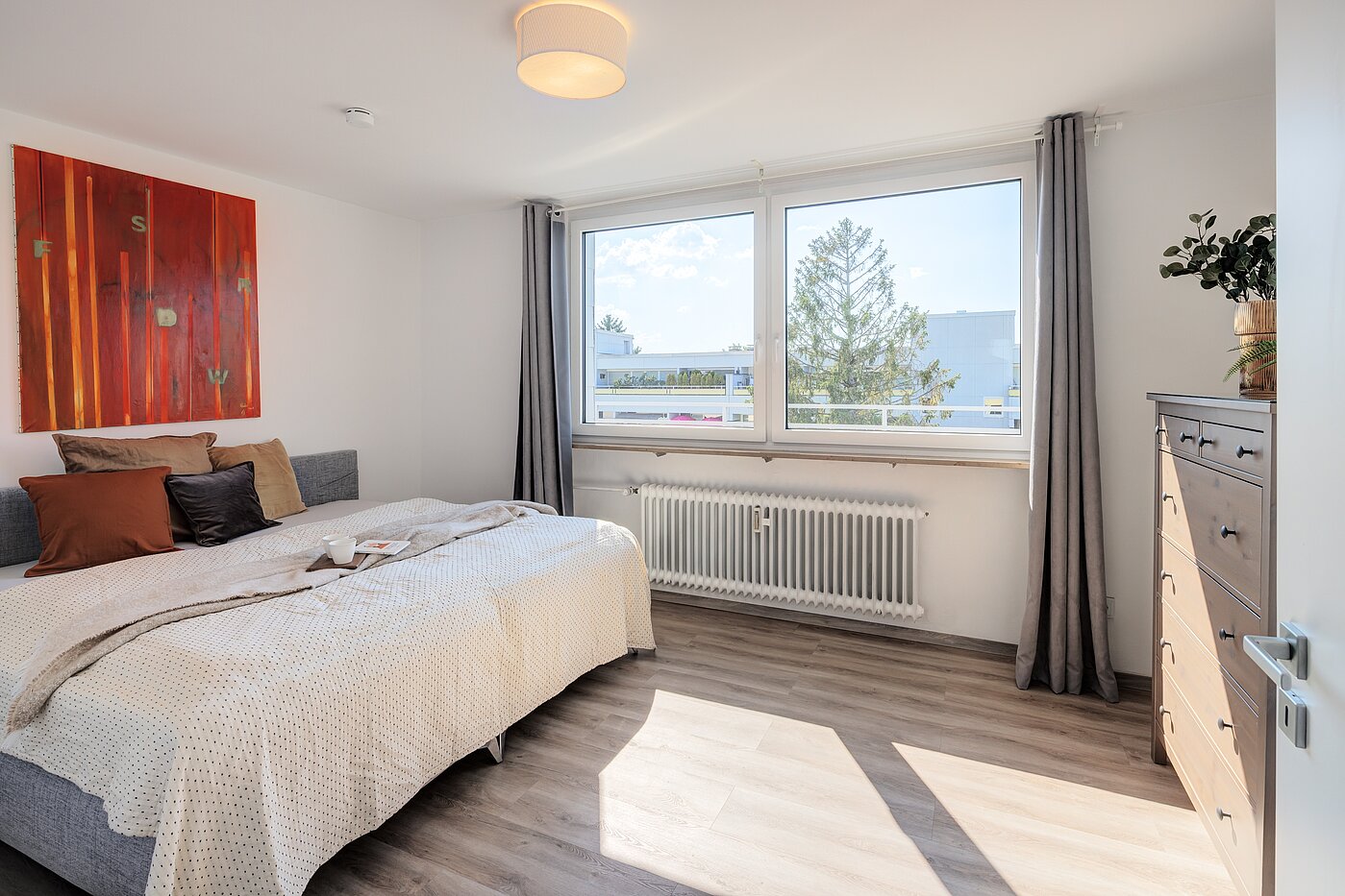 露台公寓 与 3.5 房间 | München-Berg am Laim | 123456 | Schlafzimmer II