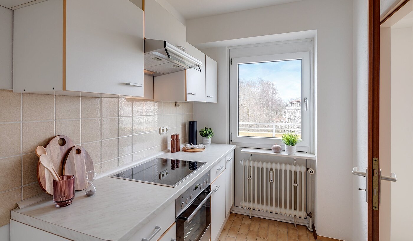 多层公寓 与 2 房间 | München-Oberföhring | 2002ML7 | ...Einbauküche