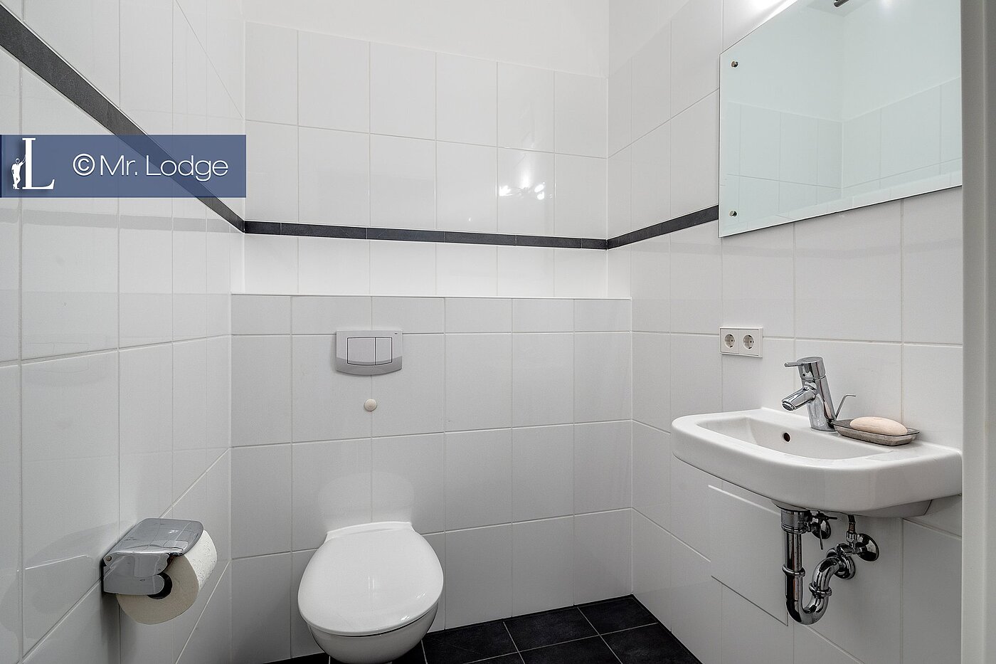 多层公寓 与 3 房间 | München-Solln | 1809D8 | Gäste-Toilette