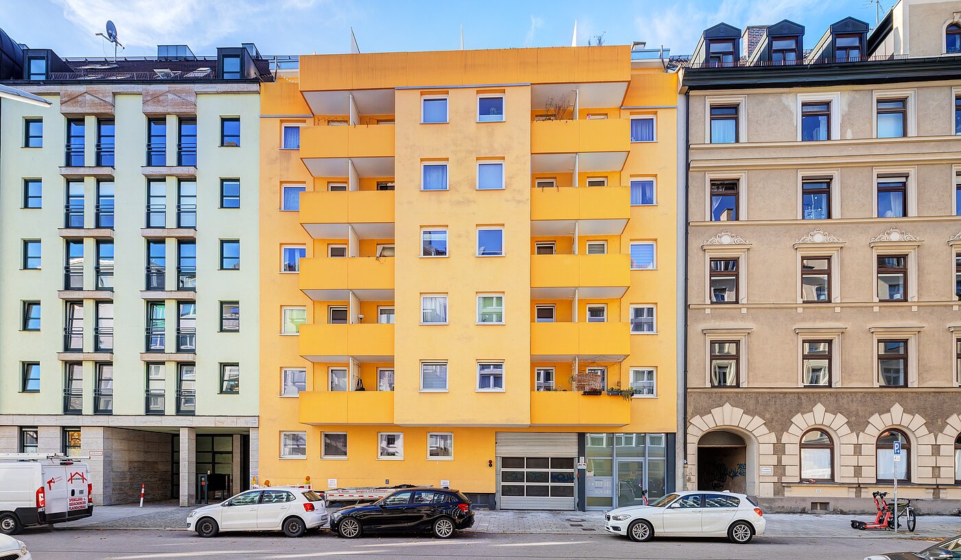 多层公寓 与 1 房间 | München-Haidhausen | 70312 | Außenansicht