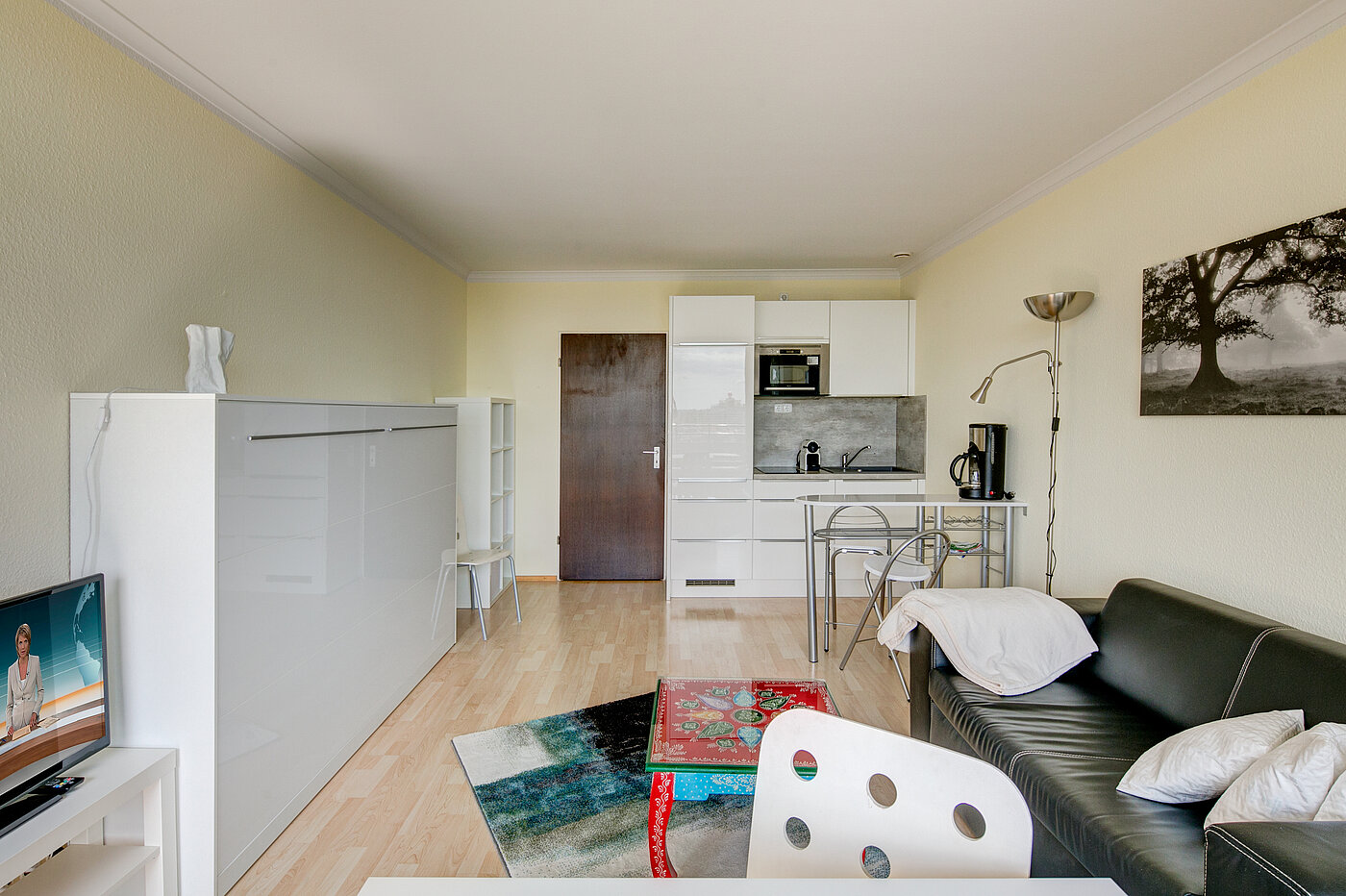 公寓 与 1 房间 | München-Haidhausen | 70275 | Wohn- und Schlafbereich