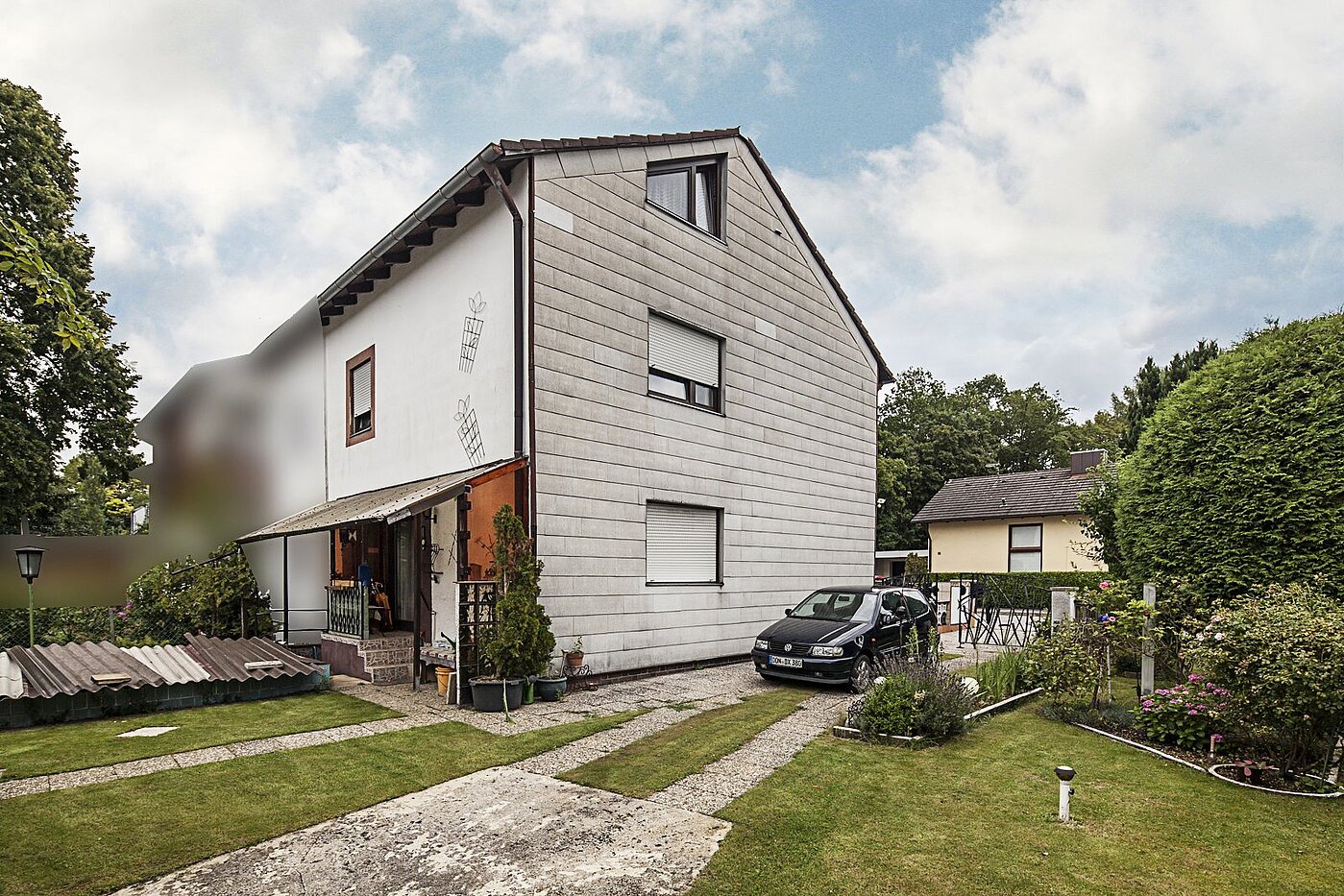 地块 | 496m² | Germering | 1607ML5 | Gartenseite Haus