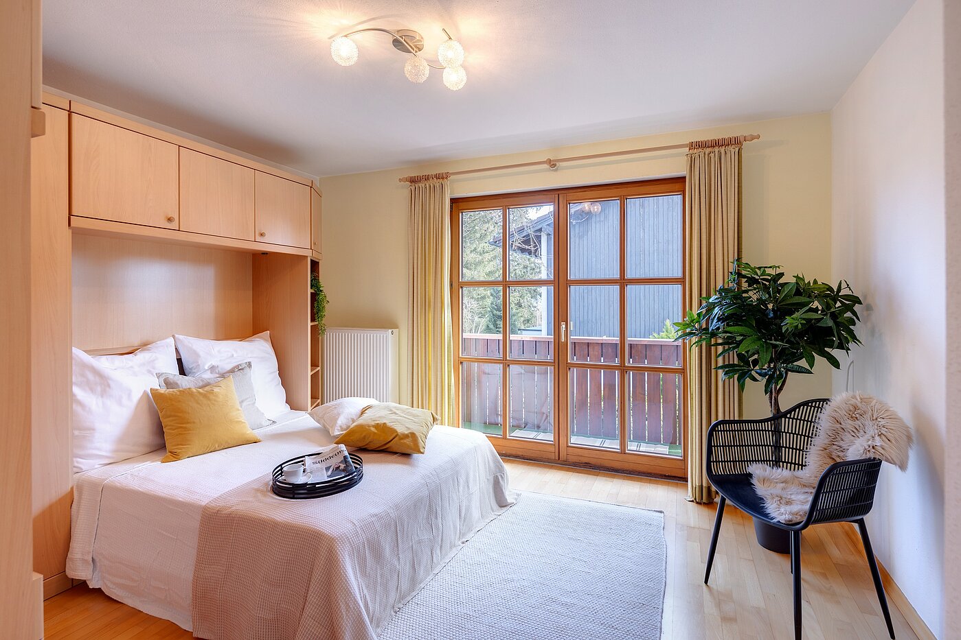 多层公寓 与 2 房间 | München-Trudering | 701781 | Schlafzimmer mit...