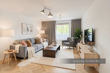 Bogenhausen：适合老年人居住的3.5室公寓，绿意盎然且地处市中心（可租）