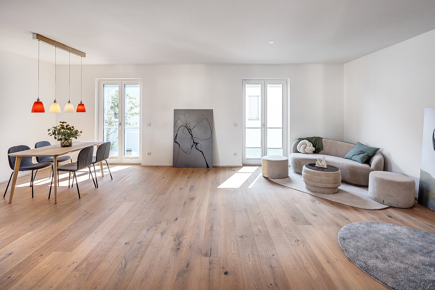 复式公寓 与 4 房间 | München-Obermenzing | 701553 | Lichtdurchfluteter Wohnbereich