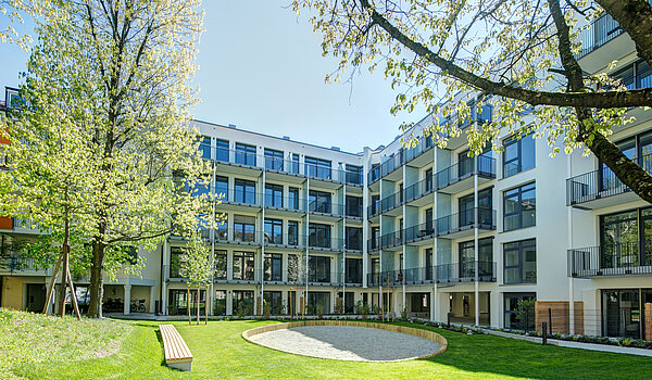 公寓 与 1.5 房间 | München-Bogenhausen | 70378 | Innenhof