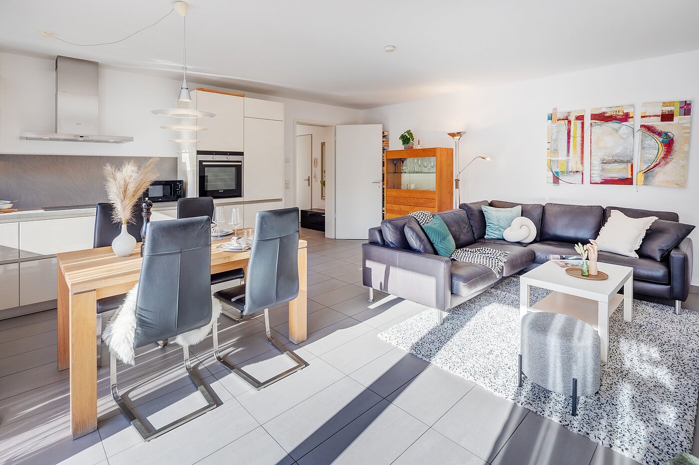 多层公寓 与 2.5 房间 | München-Obergiesing | 70270 | Offener Wohn- Essbereich