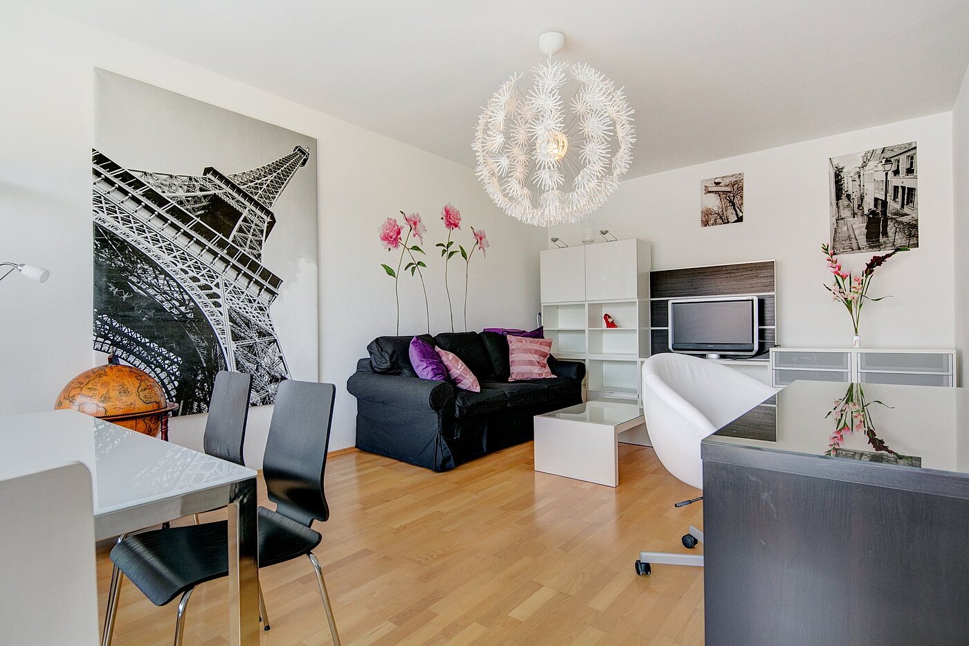 多层公寓 与 2 房间 | München-Laim | 1909ML3 | Großes Wohnzimmer