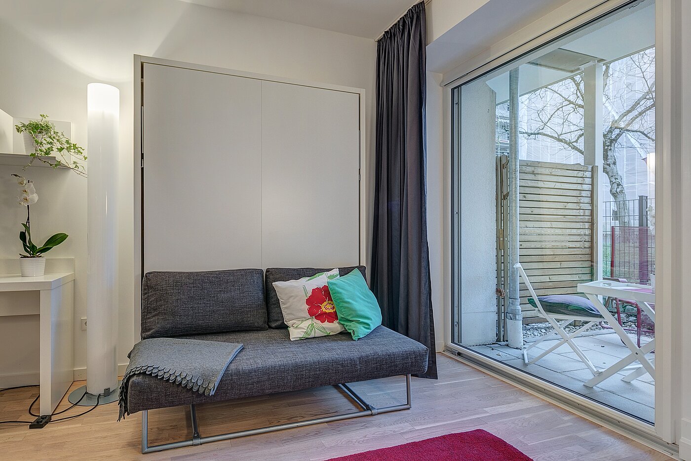 一楼公寓 与 1 房间 | München-Bogenhausen | 2301ML3 | Praktisch verstecktes Wandklappbett