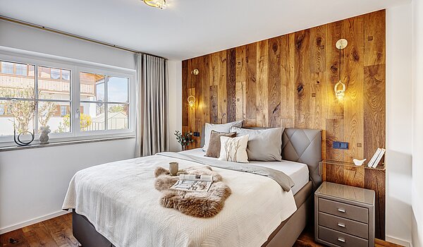 一楼公寓 与 2 房间 | Bad Wiessee | 700942 | Lichtdurchflutetes Schlafzimmer...