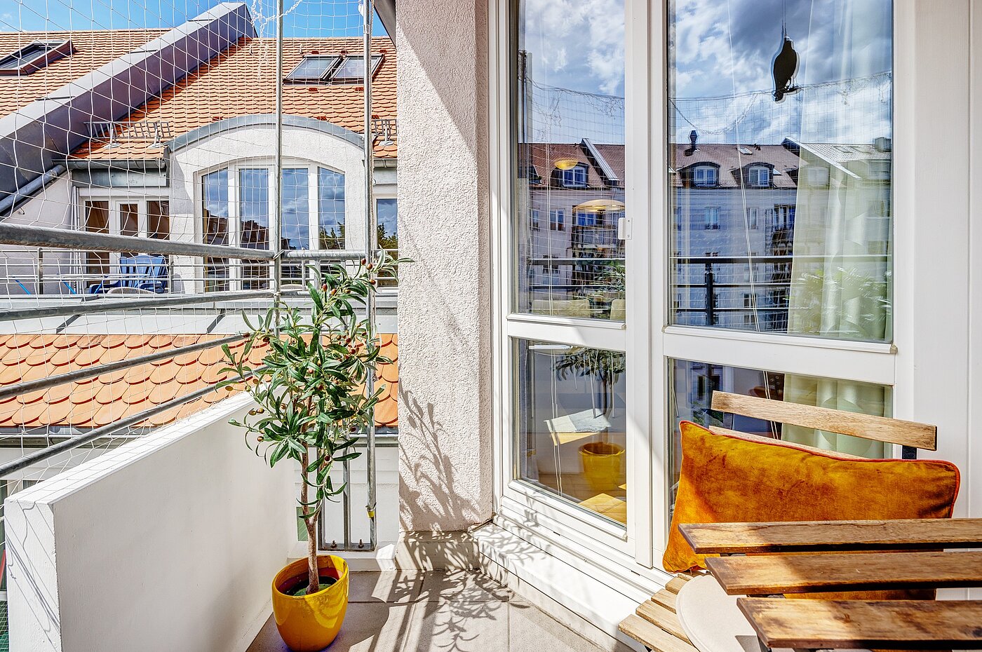 多层公寓 与 1.5 房间 | München-Schwabing | 2205ML81 | Sonniger Balkon
