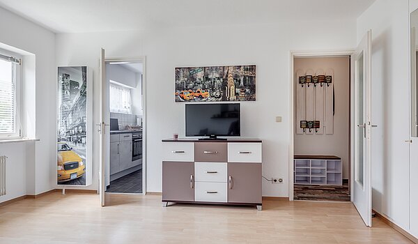 多层公寓 与 1 房间 | München-Feldmoching | 70456 | Wohnbereich