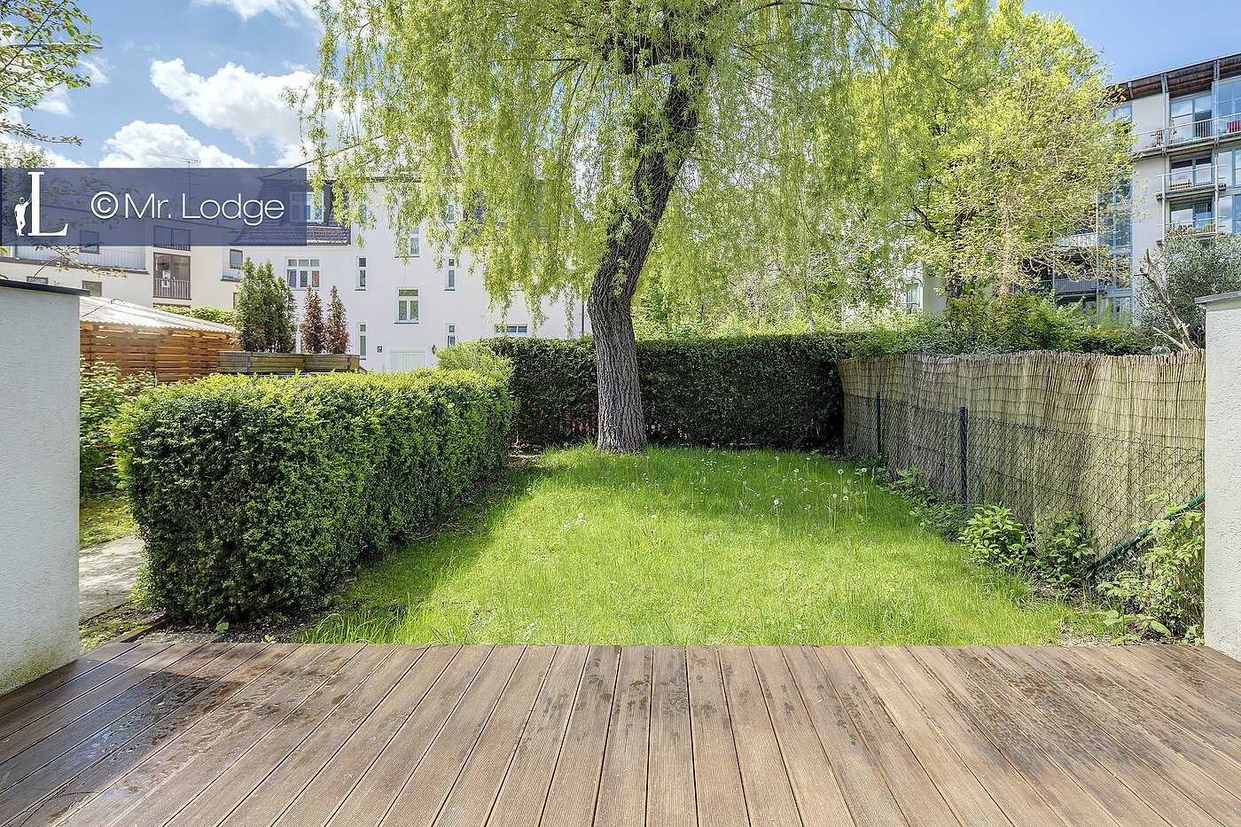一楼公寓 与 2 房间 | München-Harlaching | 1704ML6 | West-Garten