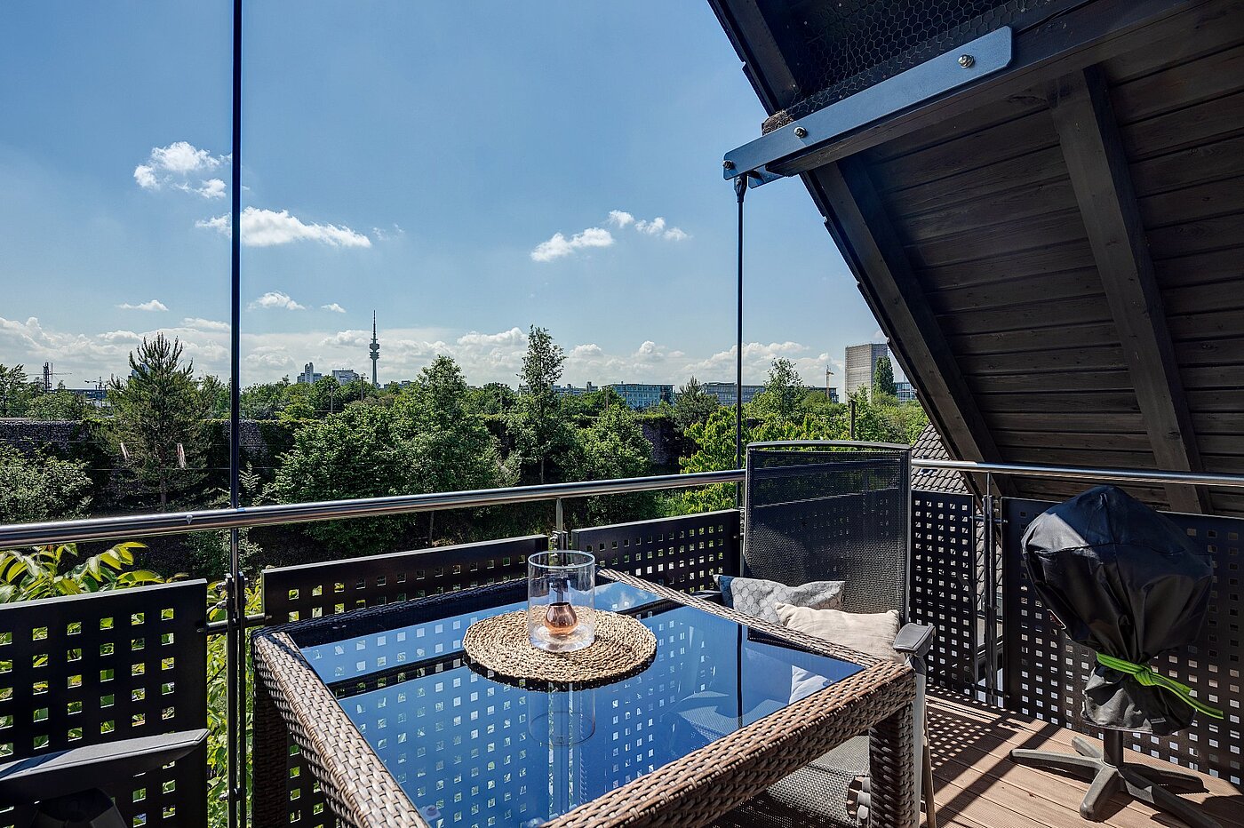 阁楼公寓 与 3 房间 | München-Hasenbergl | 1803ML5 | Balkon