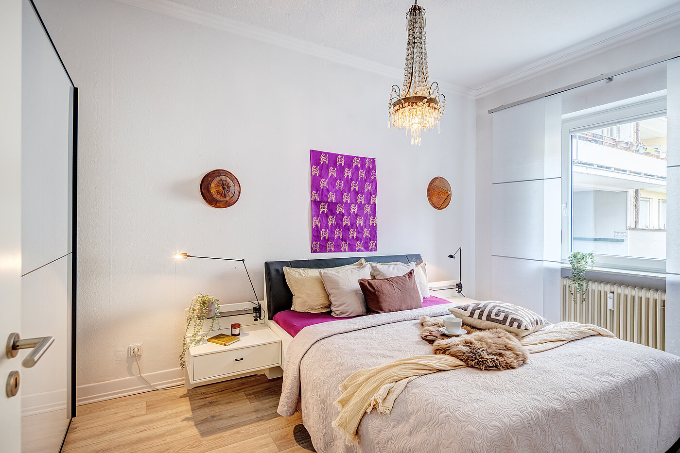 一楼公寓 与 2 房间 | München-Schwabing | 70394 | Schlafzimmer