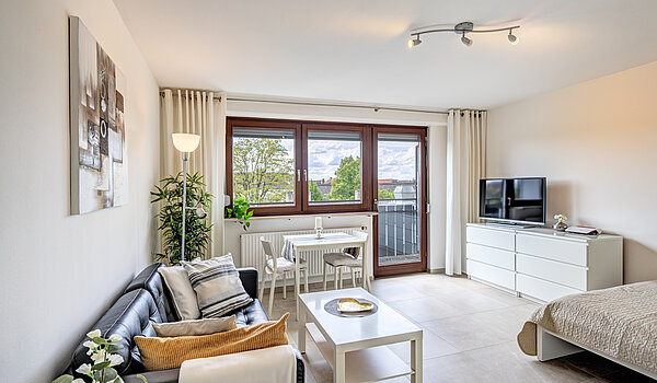 多层公寓 与 1 房间 | München-Milbertshofen | 704371 | Sonnig Ruhig Hell