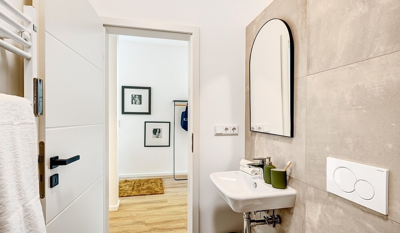 多层公寓 与 2.5 房间 | München-Obermenzing | 700191 | ...mit Handtuchheizkörper