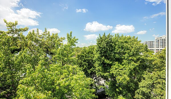 多层公寓 与 2 房间 | München-Hadern | 70410 | Ausblick vom Wintergarten