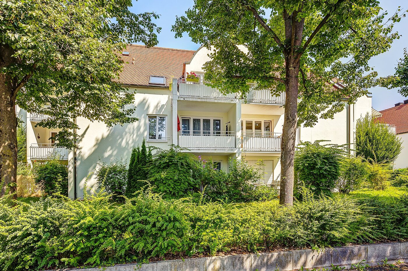 多层公寓 与 2 房间 | München-Nymphenburg | 2107ML3 | Rückansicht