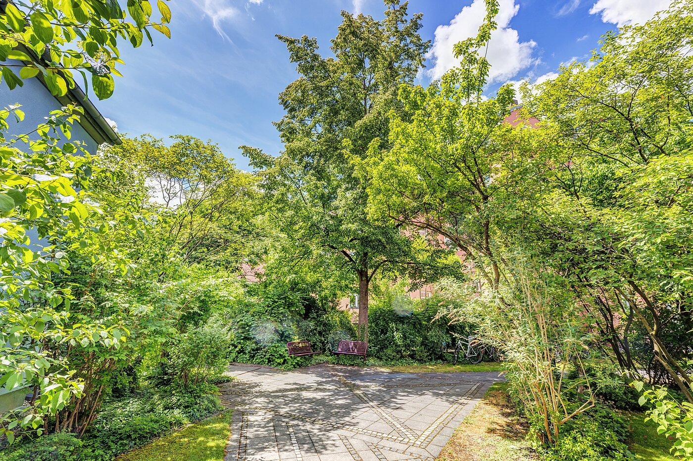 多层公寓 与 2 房间 | München-Neuhausen | 70440 | Innenhof
