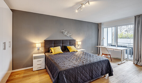 多层公寓 与 3 房间 | München-Au | 70423 | Schlafzimmer
