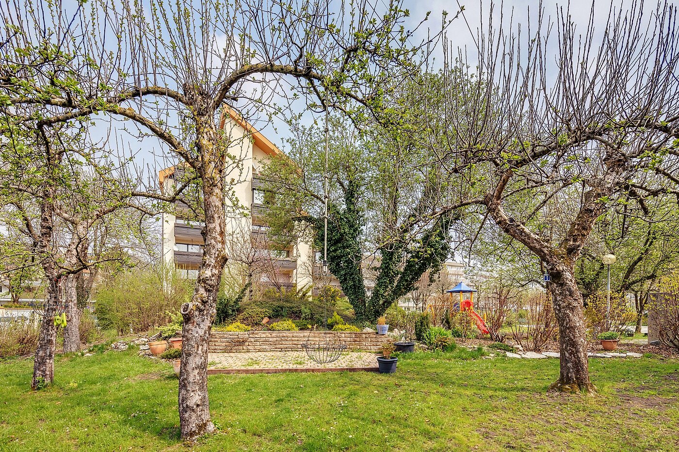 多层公寓 与 3 房间 | Karlsfeld | 1904ML1 | Herrlicher Grillplatz..